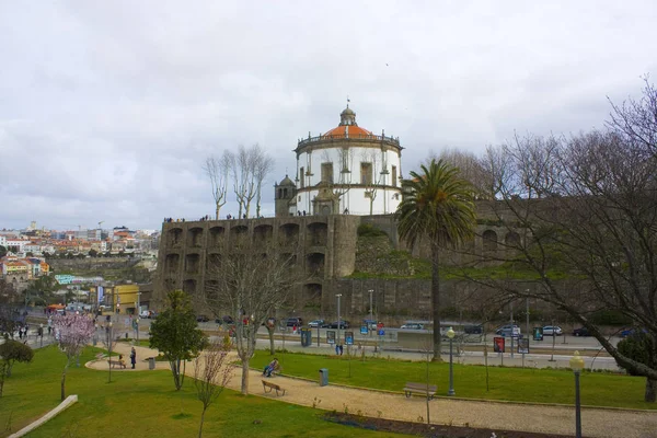 Porto Portugal Marzo 2019 Iglesia Santa Clara Igreja Santa Clara — Foto de Stock