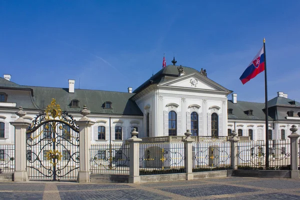 Bratislava Slovensko Duben 2019 Prezidentský Palác Grassalkovichův Palác Bratislavě — Stock fotografie