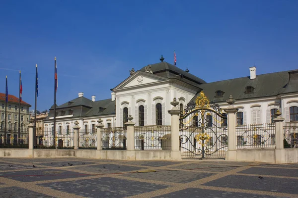 Bratislava Slovensko Duben 2019 Prezidentský Palác Grassalkovichův Palác Bratislavě — Stock fotografie