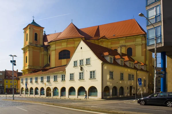 Bratislava Slovacchia Aprile 2019 Chiesa Trinitaria Chiesa Della Trinità Chiesa — Foto Stock