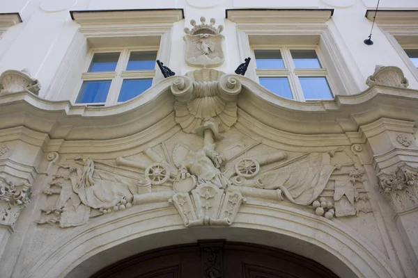 Bratislava Eslováquia Abril 2019 Fragmento Palffy Palace Bratislava — Fotografia de Stock