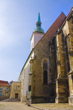 Bratislava, Slovakya-1 Nisan 2019: Bratislava St Martin Katedrali