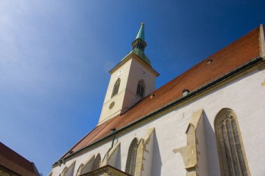 Bratislava, Slovakya-1 Nisan 2019: Bratislava St Martin Katedrali
