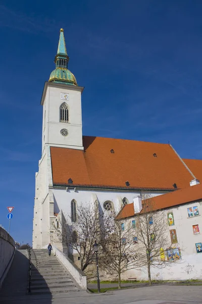 ブラチスラヴァ スロバキア 月1日 2019 ブラチスラヴァの聖マルティン大聖堂 — ストック写真
