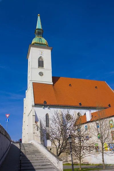 Bratislava Szlovákia Április 2019 Martin Cathedral Bratislava — Stock Fotó