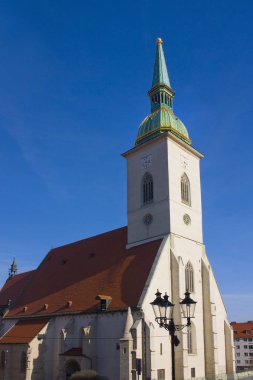 Bratislava, Slovakia bölgesindeki St Martin Katedrali