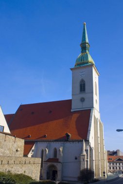 Bratislava, Slovakia bölgesindeki St Martin Katedrali