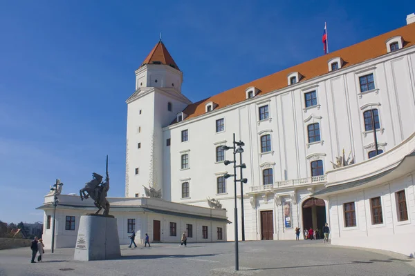 Bratislava Slovensko Duben 2019 Bratislava Castle Slunečného Dne — Stock fotografie