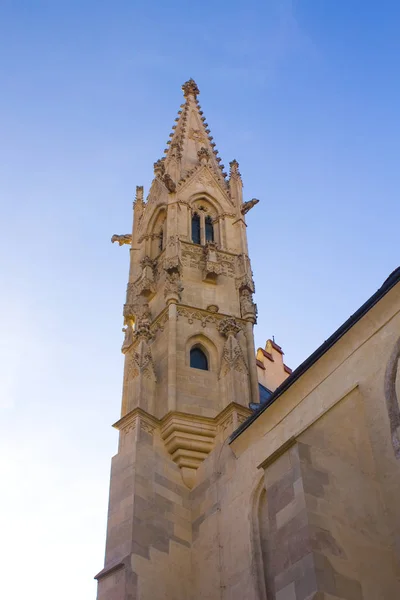 Bratislava Slowakei April 2019 Die Gotische Einschiffige Kirche Der Armen — Stockfoto