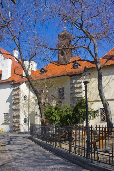 Bratislava Slowakei April 2019 Notre Dame Kirche Der Altstadt Von — Stockfoto