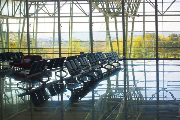 Bratislava Slovakia April 2019 Interior Airport Bratislava Name Stefanik Bratislava — Stock Photo, Image