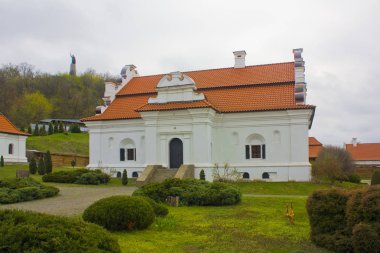 Chigirin, Ukrayna - 14 Nisan 2019: Hetman's House in National Historic and Architectural Complex Residence Bohdan Khmelnytsky in Chigirin