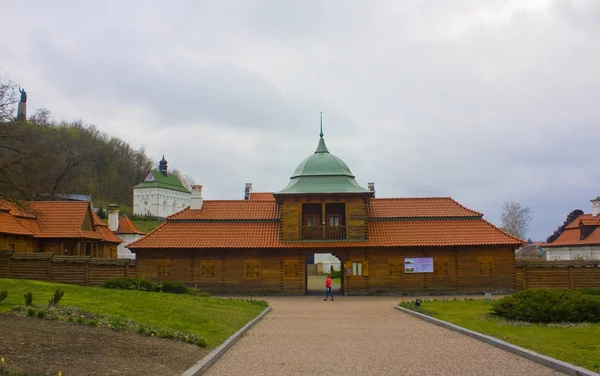Chigirin Ukraine April 2019 Entry Gate National Historic Architectural Complex — Stock Photo, Image