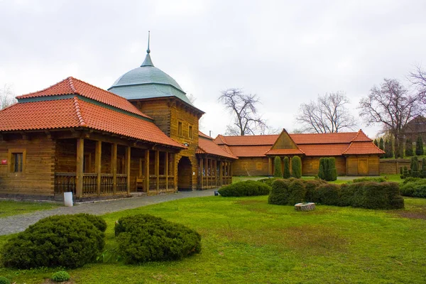 Chigirin Ucrania Abril 2019 Puerta Entrada Residencia Del Complejo Histórico —  Fotos de Stock