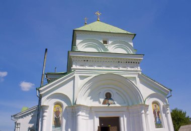 Radomysl, Ukrayna - 18 Mayıs 2019: St. Nicholas hurch in Radomysl