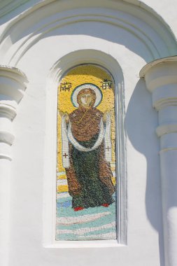 Radomysl, Ukrayna - 18 Mayıs 2019: Radomysl'de Aziz Nikolaos hurch'un parçası