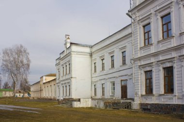 Andrushivka, Zhytomyr region, Ukrayna - 24 Şubat 2019: Andrushivka'daki Berzhinsky-Tereshchenko Sarayı