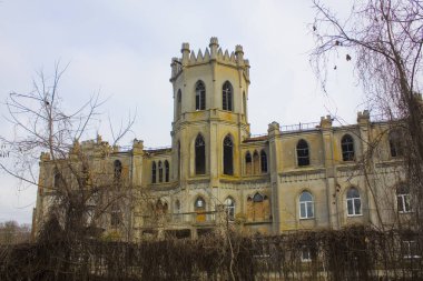 Chervonoe, Zhytomyr region, Ukrayna - 24 Şubat 2019: Çervonoe Tereshchenko Sarayı