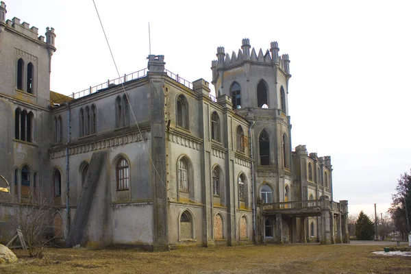 Chervonoe Zhytomyr Region Ukraine February 2019 Tereshchenko Palace Chervonoe — Stock Photo, Image
