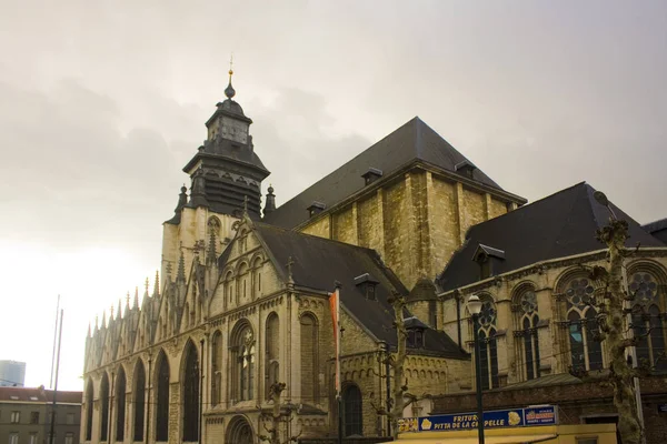 Belgio Bruxelles Maggio 2019 Chiesa Nostra Signora Cappella Notre Dame — Foto Stock