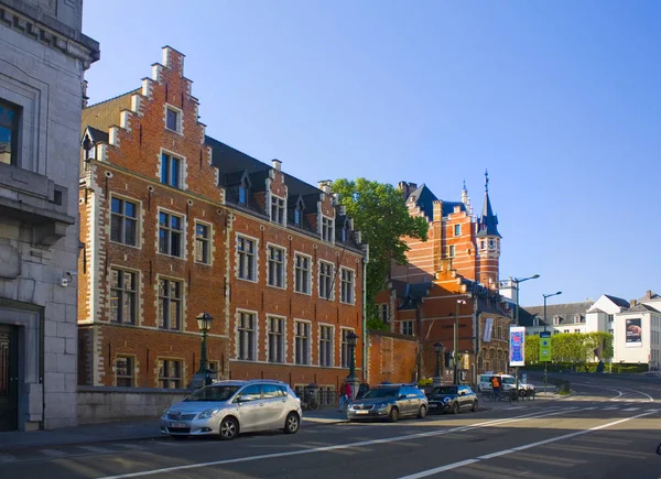 Belgio Bruxelles Maggio 2019 Bellissima Architettura Tipica Del Centro Storico — Foto Stock