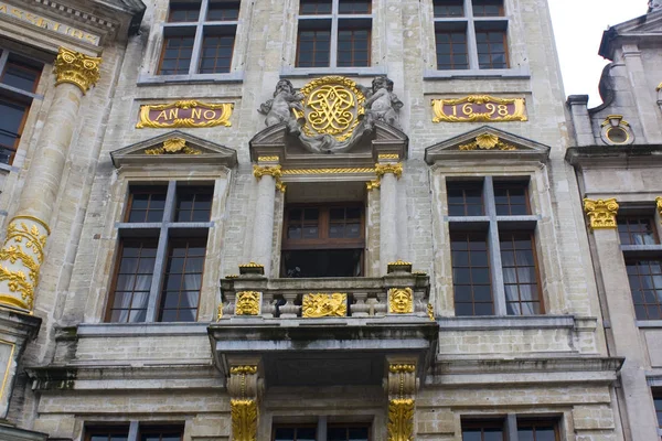 Bélgica Bruselas Mayo 2019 Guildhalls Grand Place Bruselas —  Fotos de Stock