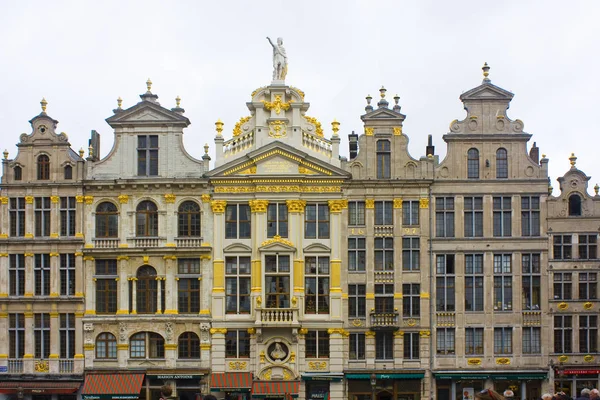 Bélgica Bruxelas Maio 2019 Guildhalls Grand Place Bruxelas — Fotografia de Stock