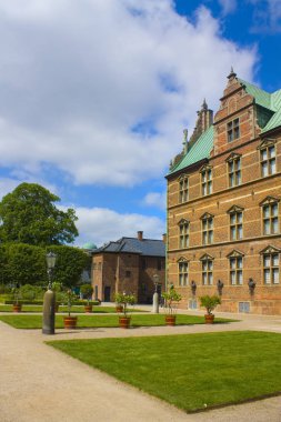 Kopenhag, Danimarka - 25 Mayıs 2019: Kopenhag'daki Rosenborg Kalesi