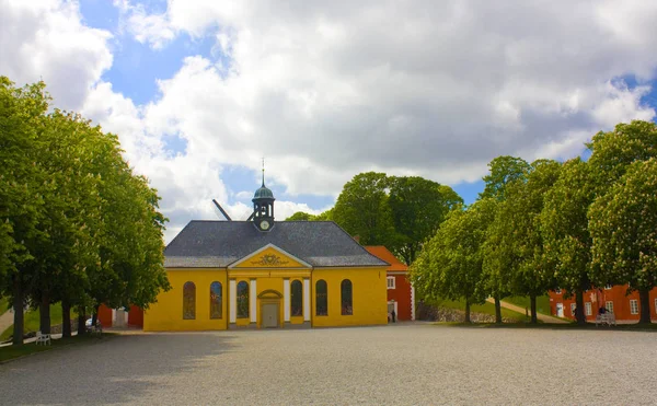 Église Citadelle Dans Forteresse Historique Kastellet Copenhague Danemark — Photo