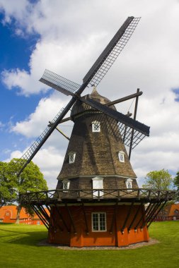 Windmill in Fortress Kastellet in Copenhagen, Denmark