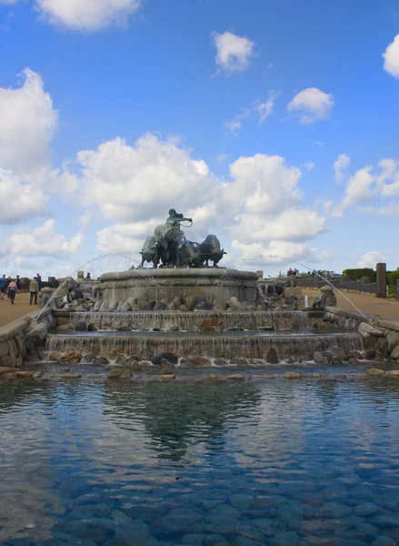 Copenhague Danemark Mai 2019 Fontaine Gefion Copenhague — Photo