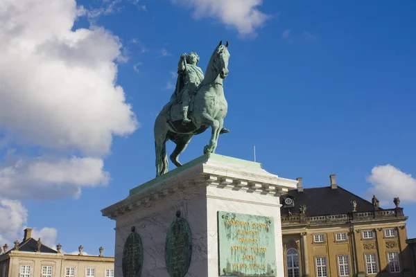 Копенгаген Данія Травня 2019 Пам Ятник Датському Королю Фредерік Площі — стокове фото