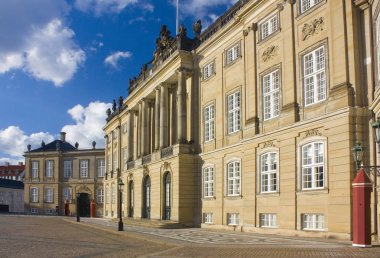 Kopenhag, Danimarka 'daki Amalienborg Sarayı