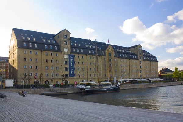 Copenhagen Dinamarca Maio 2019 Antigo Edifício Histórico Agora Almirante Hotel — Fotografia de Stock