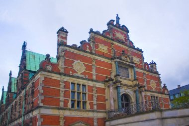 Kopenhag, Danimarka - 25 Mayıs 2019: Borsen - Kopenhag Eski Borsa Binası