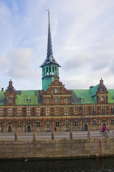 Copenhague Danemark Mai 2019 Borsen Ancien Bâtiment Bourse Copenhague — Photo