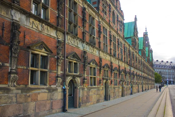 Köpenhamn Danmark Maj 2019 Borsen Old Stock Exchange Building Köpenhamn — Stockfoto