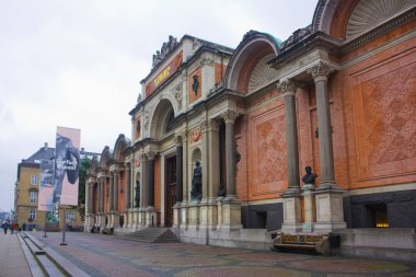 Kopenhag, Danimarka-25 Mayıs 2019: Carlsberg Glyptotek-Kopenhag Sanat Müzesi