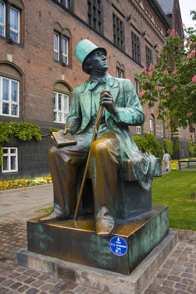 Kopenhagen Dänemark Mai 2019 Denkmal Von Hans Christian Andersen Kopenhagen — Stockfoto