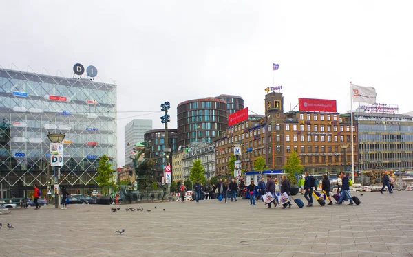 Copenhagen Dinamarca Maio 2019 Praça Câmara Municipal Copenhague — Fotografia de Stock