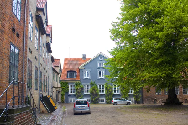 Kopenhagen Dänemark Mai 2019 Typischer Innenhof Eines Alten Gebäudes Der — Stockfoto