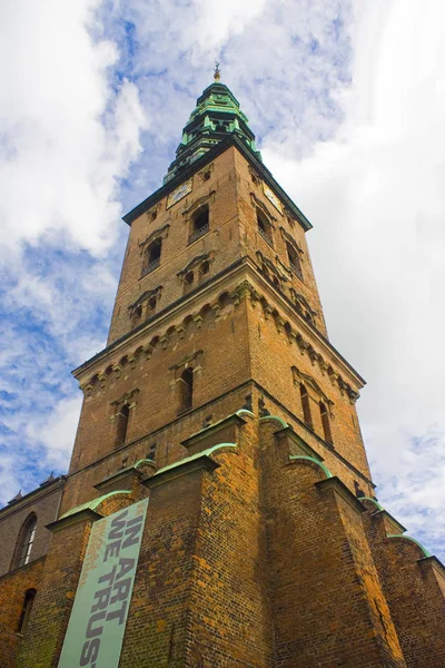 Kopenhag Danimarka Mayıs 2019 Aziz Nikolaos Kilisesi Şimdi Kopenhag Çağdaş — Stok fotoğraf