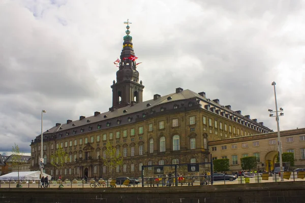 Köpenhamn Danmark Maj 2019 Christiansborgs Slott Köpenhamn — Stockfoto