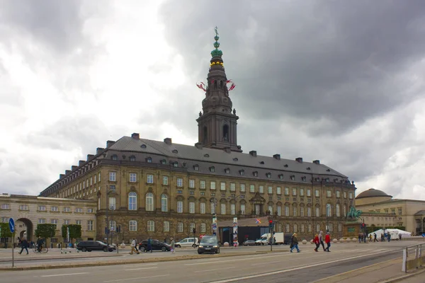 哥本哈根 2019年5月25日 哥本哈根克里斯蒂安堡宫 — 图库照片