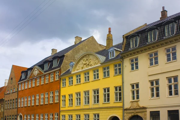 Copenagen Danimarca Maggio 2019 Veduta Delle Vecchie Case Colorate Copenaghen — Foto Stock