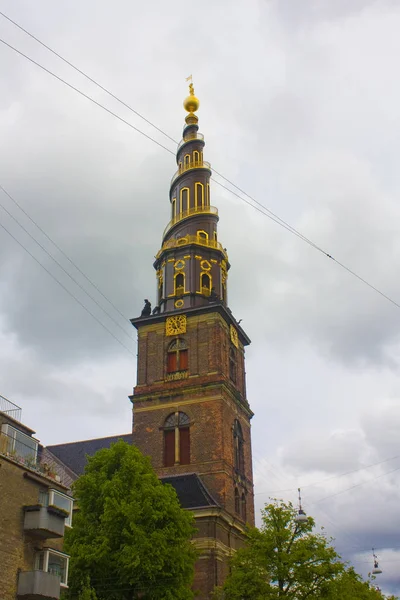 Kopenhagen Denemarken Mei 2019 Kerk Onze Redder Kopenhagen — Stockfoto