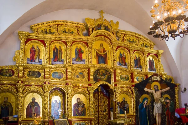Subotiv Ukraine April 2019 Innenraum Der Illinskaya Kirche Begräbnis Bohdana — Stockfoto
