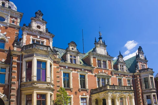 Wroclaw, Polonya - 18 Haziran 2019: Wroclaw'daki Schaffgotsch Sarayı