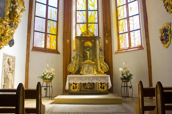 Wroclaw Polonia Junio 2019 Interior Iglesia Santa Isabel Basílica Menor — Foto de Stock
