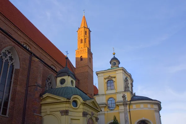 Врокло Польша Июня 2019 Года Католический Собор Святого Винсента Святого — стоковое фото